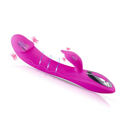 Rechargeable G-Spot Vibrator – Silicone and ABS Female Massage Device