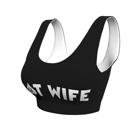 Spank It My Ass Yoga Sports Bra for Women, Comfortable Yoga Bras Fitness Workout Tops Running Bra with Removable Pads