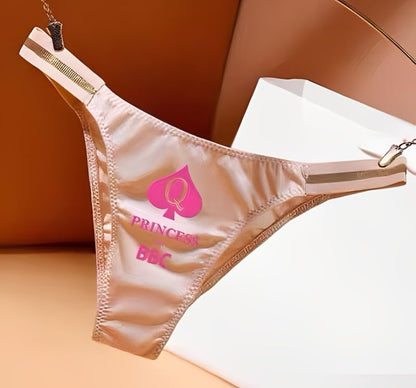 BBC QUEEN OF SPADES QOS SEXY Women's Panties Thongs Underwear