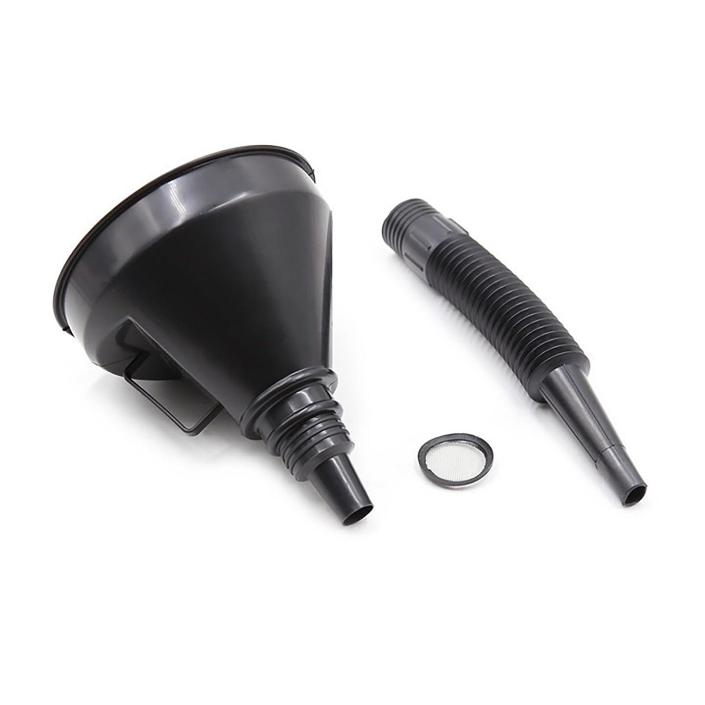 Bondage Gear Accessories with Funnel Gag Leather Restraints Toys with Sexy Erotic Rivets Lid BDSM Fetish for Men Women Couple Sex Play (Black)