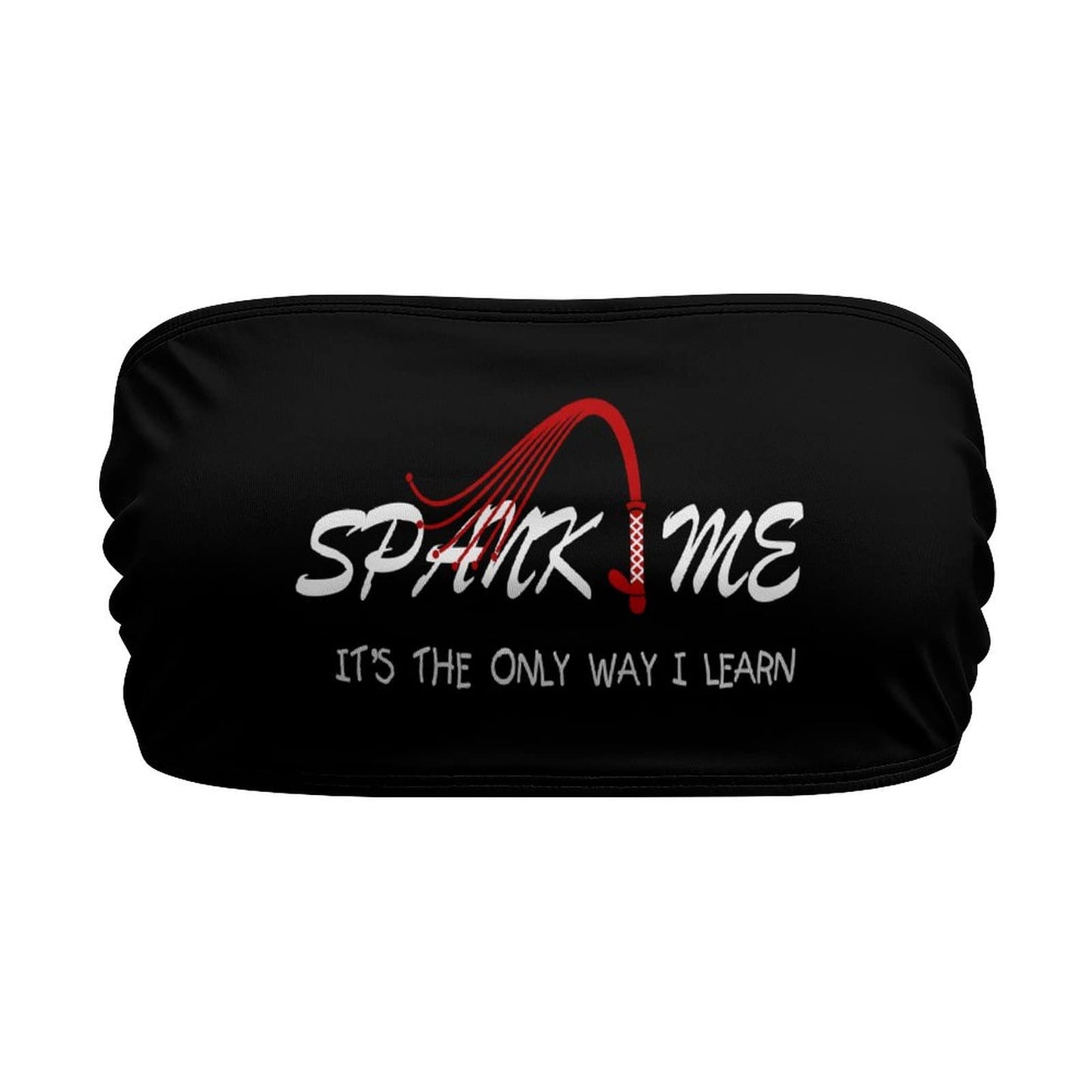 BITE ME Women's Sexy Crop Top Sleeveless Stretchy Solid Strapless Tube Top