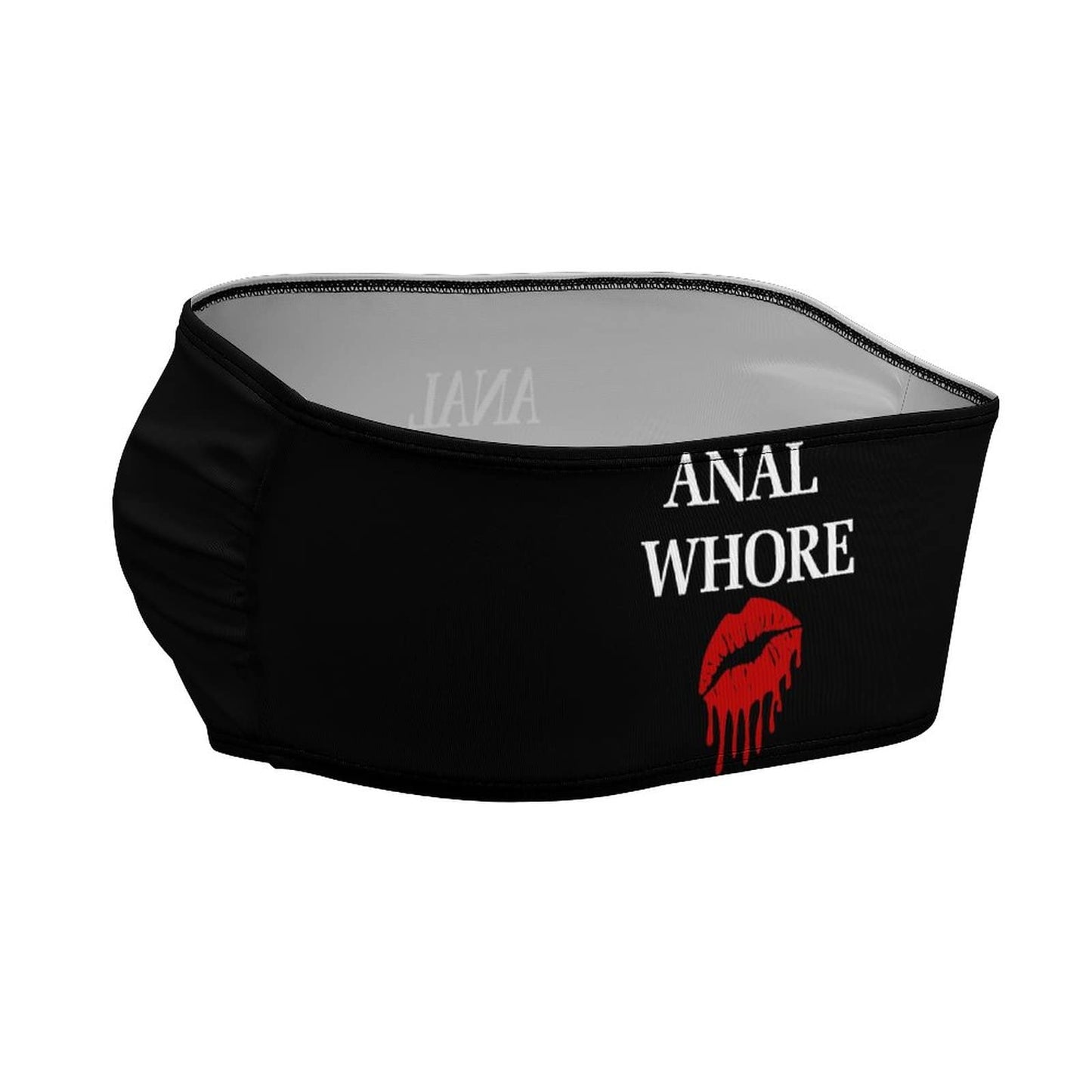 BITE ME Women's Sexy Crop Top Sleeveless Stretchy Solid Strapless Tube Top