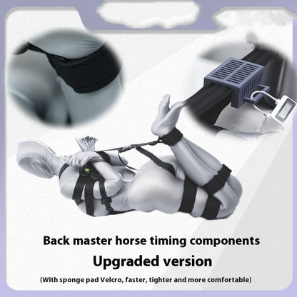 Self-Binding Rear Master Horse Single Binding – Silicone Restraint Device