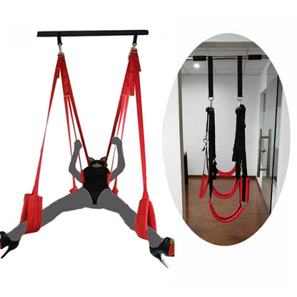 Upgrade Ceiling Sex Swing – Eco-Friendly Webbing & Sponge for Ultimate Pleasure