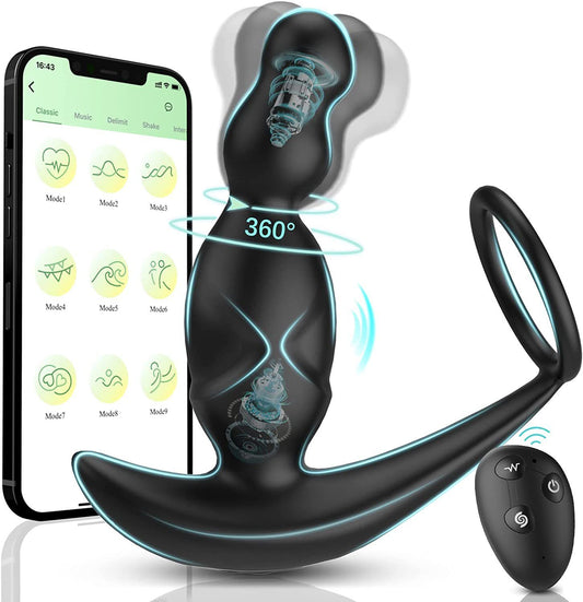 Wireless Remote Control Rechargeable Silicone Toy – App & Remote Controlled