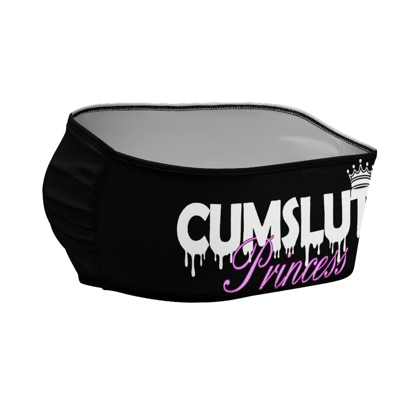 BITE ME Women's Sexy Crop Top Sleeveless Stretchy Solid Strapless Tube Top