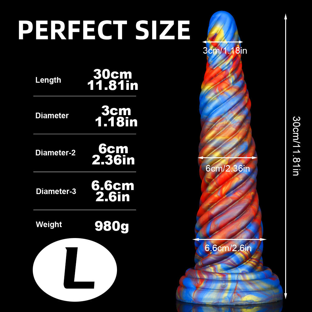 Super Soft Back Court Silicone Toy - Mixed Color, Multiple Sizes