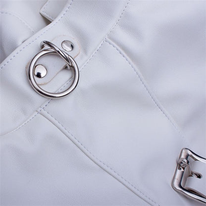 Adjustable Straitjacket Body Harness – Leather BDSM Restraints in Multiple Colors