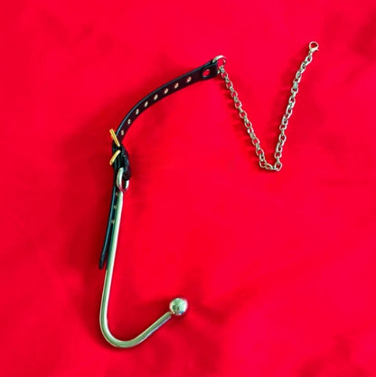 Stainless Steel Forced Head-up Anal Hook – Court Punishment Prop