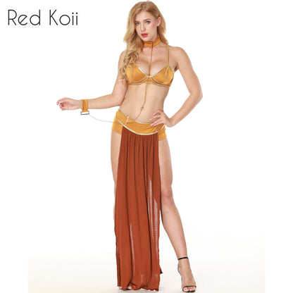 Elegant Arab Lingerie Suit – Necklace, Bra, Skirt & Bracelet Set