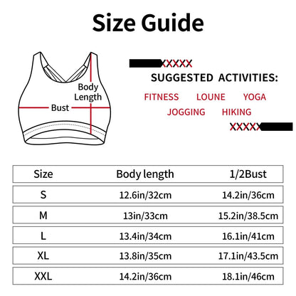 Spank It My Ass Yoga Sports Bra for Women, Comfortable Yoga Bras Fitness Workout Tops Running Bra with Removable Pads