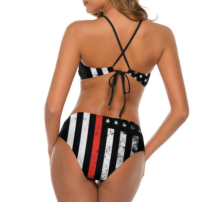 NiYoung Women's Girls Bikini Sets Beachwear Bathing Suit with Adjustable Straps