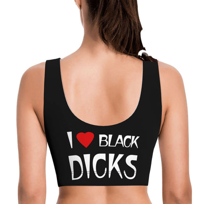 Spank It My Ass Yoga Sports Bra for Women, Comfortable Yoga Bras Fitness Workout Tops Running Bra with Removable Pads