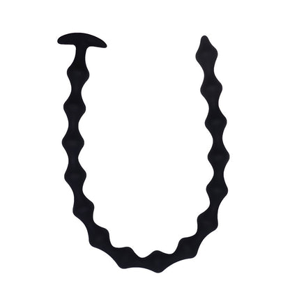 Silicone Long Pull Beads 58CM Soft Device