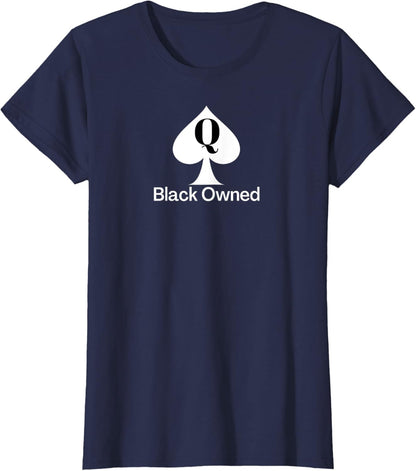 Black Owned - Queen of Spades QOS Tee T-Shirt