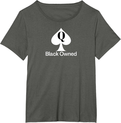 Black Owned - Queen of Spades QOS Tee T-Shirt