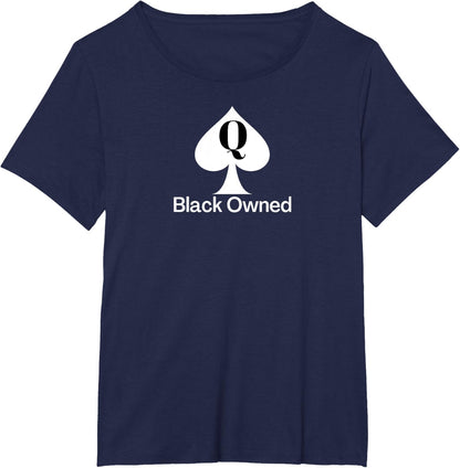 Black Owned - Queen of Spades QOS Tee T-Shirt