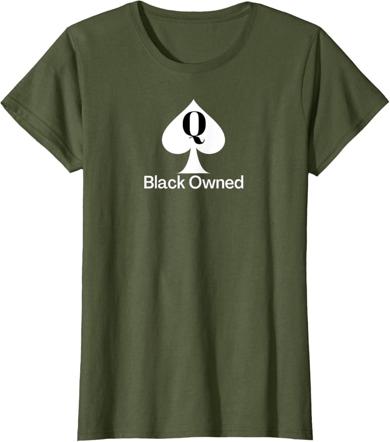 Black Owned - Queen of Spades QOS Tee T-Shirt
