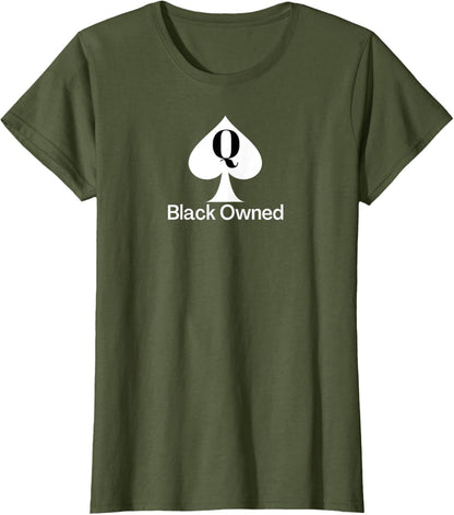 Black Owned - Queen of Spades QOS Tee T-Shirt