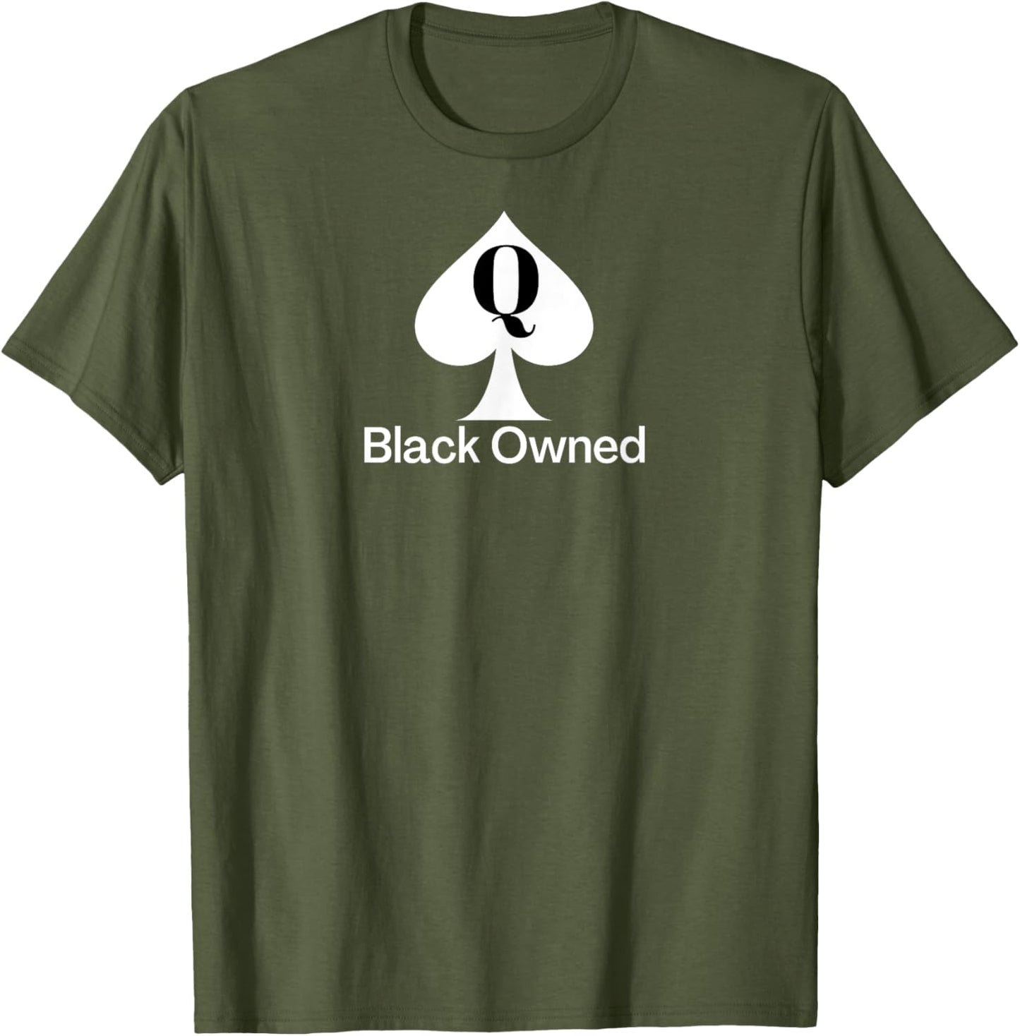 Black Owned - Queen of Spades QOS Tee T-Shirt