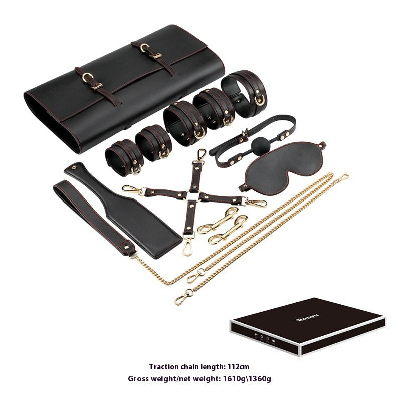 Elegant Bondage Set with Storage for Couples