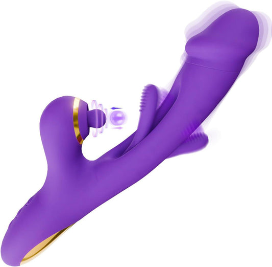 Hollow Tongue Licking and Sucking Massage Device – Silicone & ABS, Manual Control