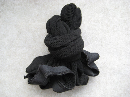 High Elastic Black Fishnet Silk Stockings - Thin and Stylish in Three Mesh Sizes